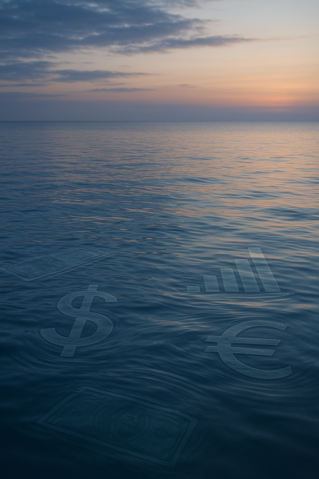een afbeelding van geld in het water door annelies van de velde van vdv analyze